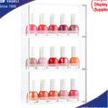 Hot Sale Acrílico Clear 3 Layer Nail Organizer, Cosmetic Organizer